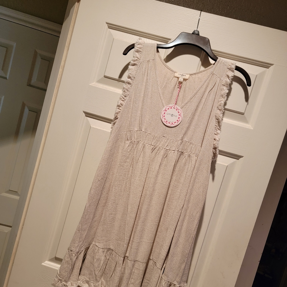 Umgee Linen Summer Dress